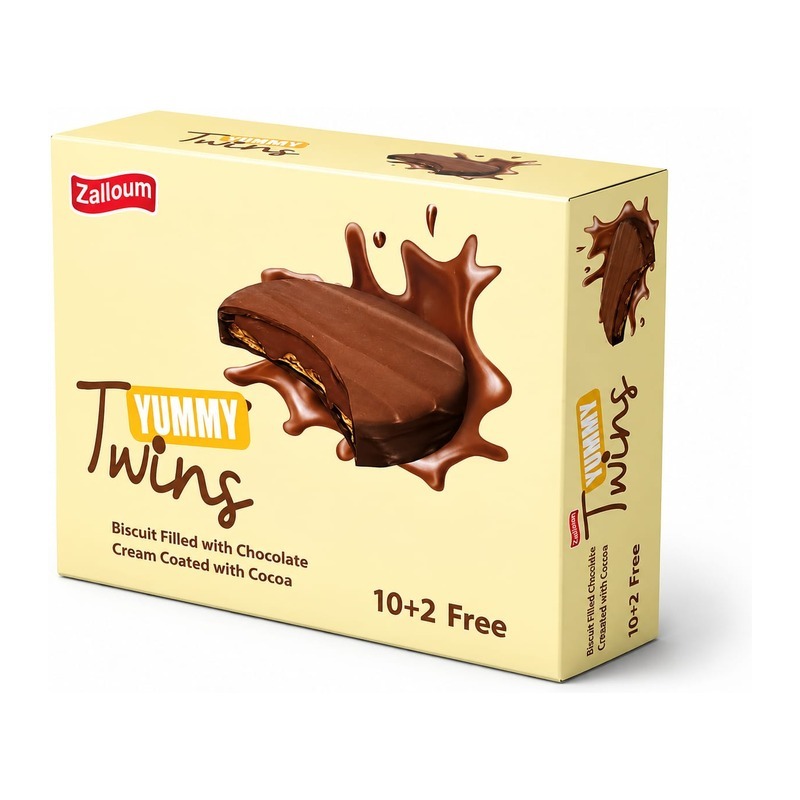 Zalloum Yummy Twins Chocolate Cream box